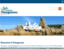 Tablet Screenshot of mairie-plougasnou.fr